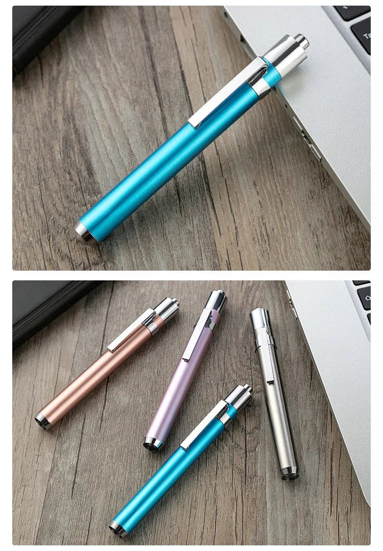 ステンレス製UV懐中電灯 365nm紫外線ライト 蛍光剤検出・紙幣真偽判定・宝石鑑定・フェイスマスク照射用小型ペンライト - Yolerhome