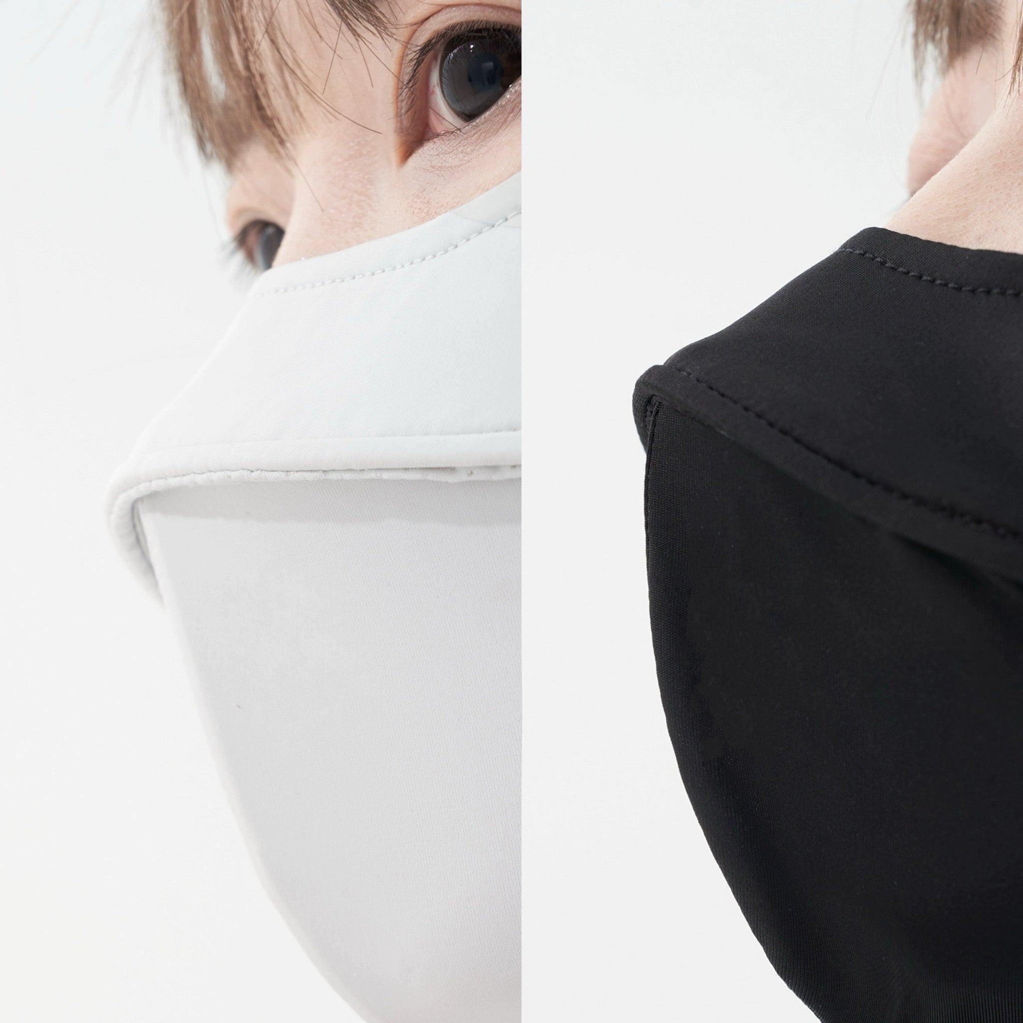 WELEM小翼付きUVカット真絲フェイスマスク｜立体設計｜目元保護｜冷感原糸｜アウトドア・自転車・通勤用 - Yolerhome