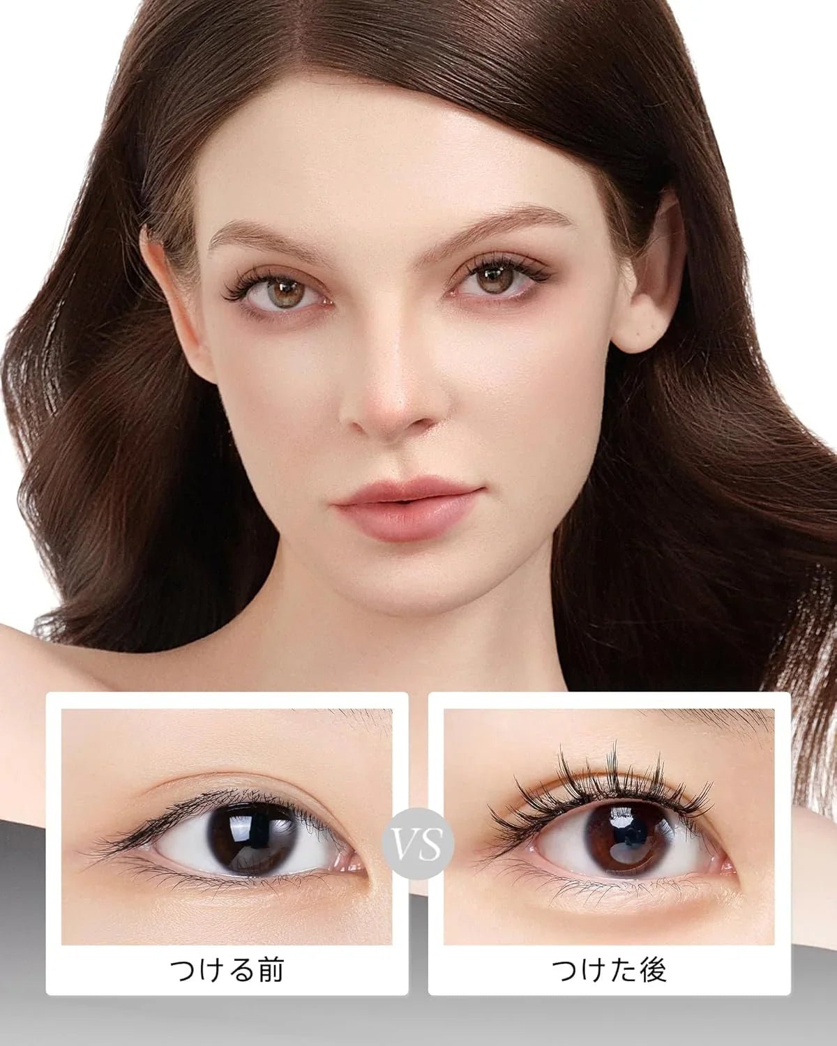 WOSADO マグネットつけまつ毛 一体型 、No.02 ナチュラルブラウン2.0 、磁気 つけまつげ 、接着剤不要、ふんわり、すっぴん感、再利用可能、濃いメイク向き - Yolerhome