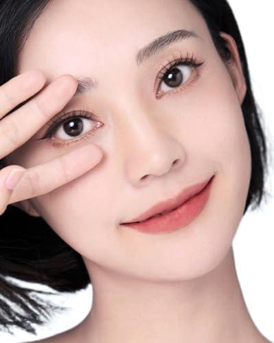 WOSADO マグネットつけまつ毛 一体型 、No.02 ナチュラルブラウン2.0 、磁気 つけまつげ 、接着剤不要、ふんわり、すっぴん感、再利用可能、濃いメイク向き - Yolerhome