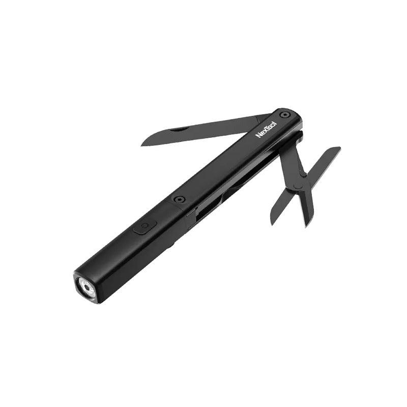Xiaomi - nextool 多機能ペン 3 in 1 n1 懐中電灯 はさみ USB充電式 ipx4 防水 ポータブル 屋外ツール - Yolerhome