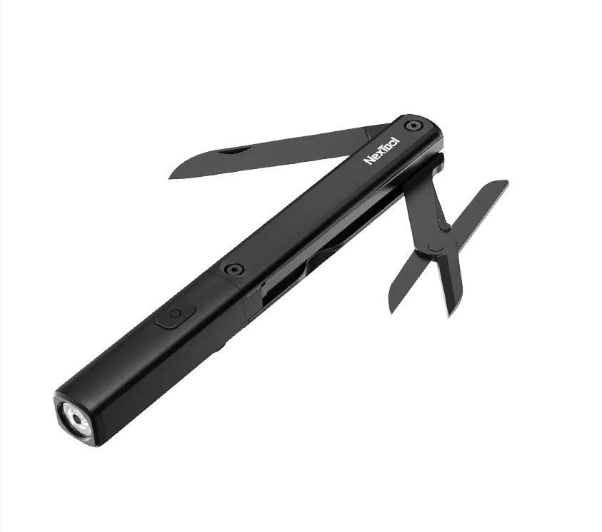 Xiaomi - nextool 多機能ペン 3 in 1 n1 懐中電灯 はさみ USB充電式 ipx4 防水 ポータブル 屋外ツール - Yolerhome