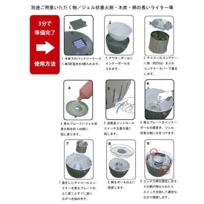 ハーフェレ ロータスグリル XL レッド G - RO - 435NC2 - Yolerhome