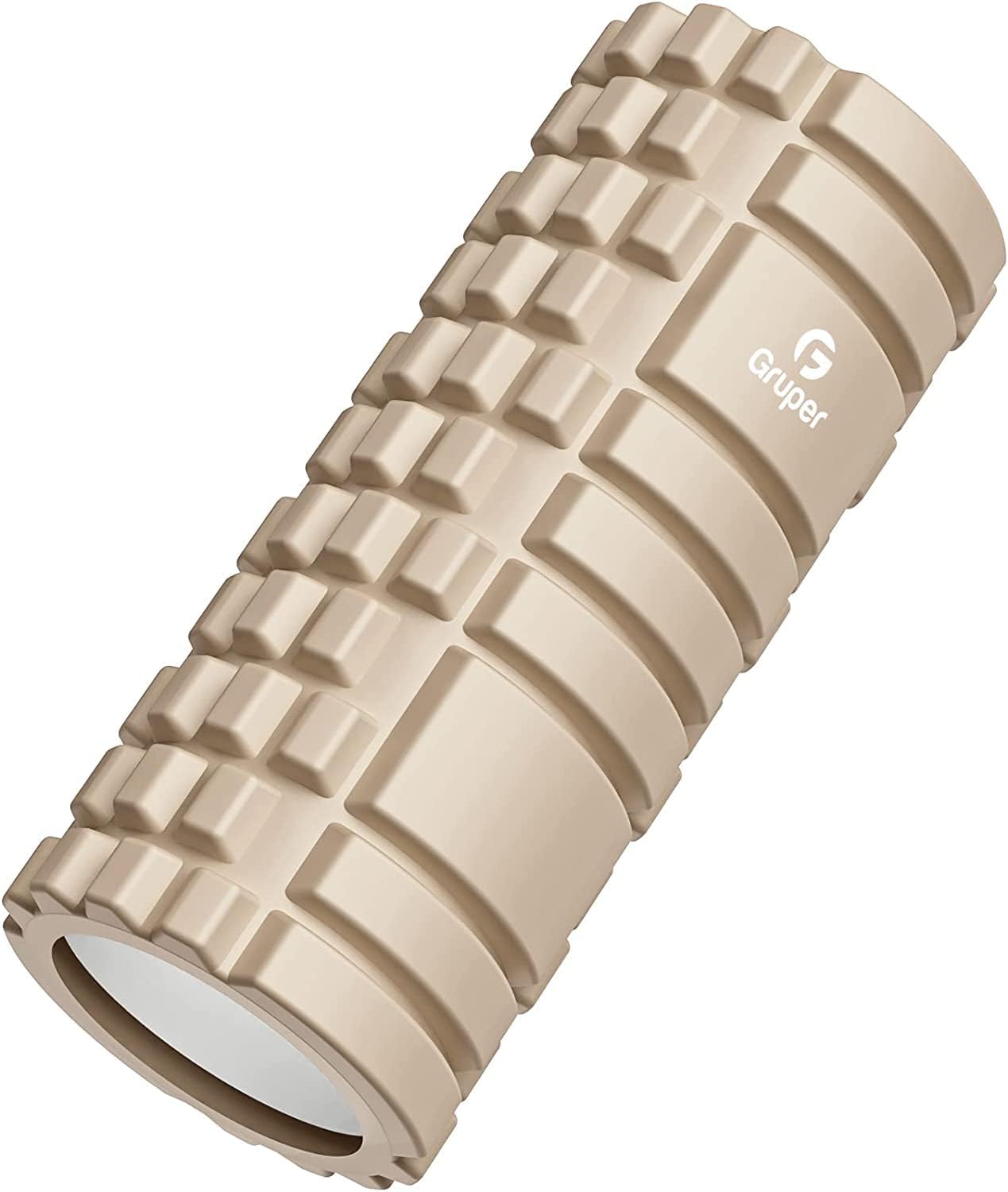 【在宅フィットネス】フォームローラー 筋膜リリース ヨガポール グリッドデザイン ストレッチローラー トレーニング器具 肩こり・腰痛・冷え対策 冬太り予防 収納バッグ付き 男女兼用 - yoler - Yolerhome