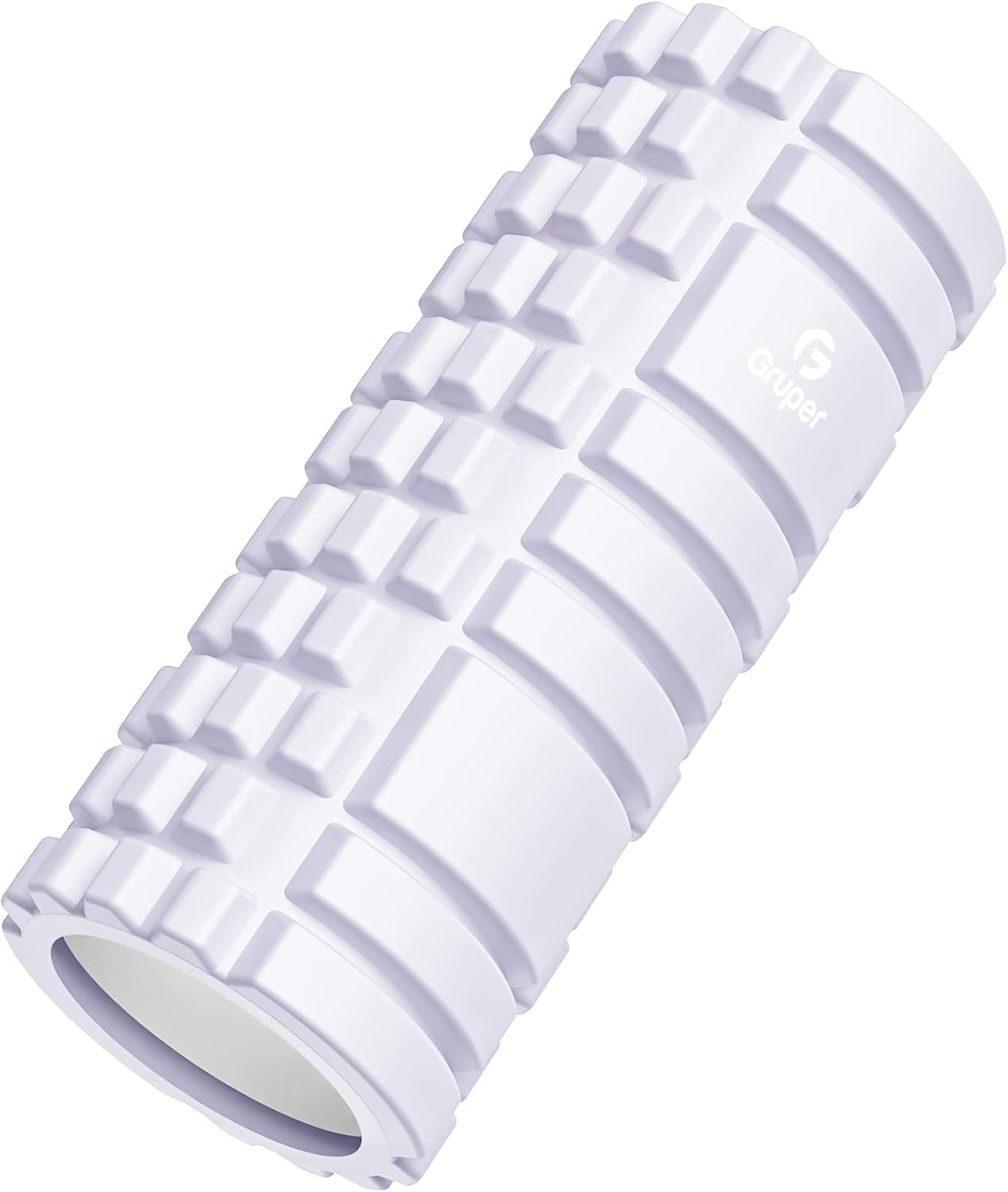 【在宅フィットネス】フォームローラー 筋膜リリース ヨガポール グリッドデザイン ストレッチローラー トレーニング器具 肩こり・腰痛・冷え対策 冬太り予防 収納バッグ付き 男女兼用 - yoler - Yolerhome