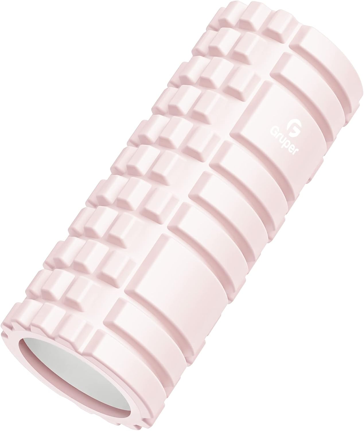 【在宅フィットネス】フォームローラー 筋膜リリース ヨガポール グリッドデザイン ストレッチローラー トレーニング器具 肩こり・腰痛・冷え対策 冬太り予防 収納バッグ付き 男女兼用 - yoler - Yolerhome