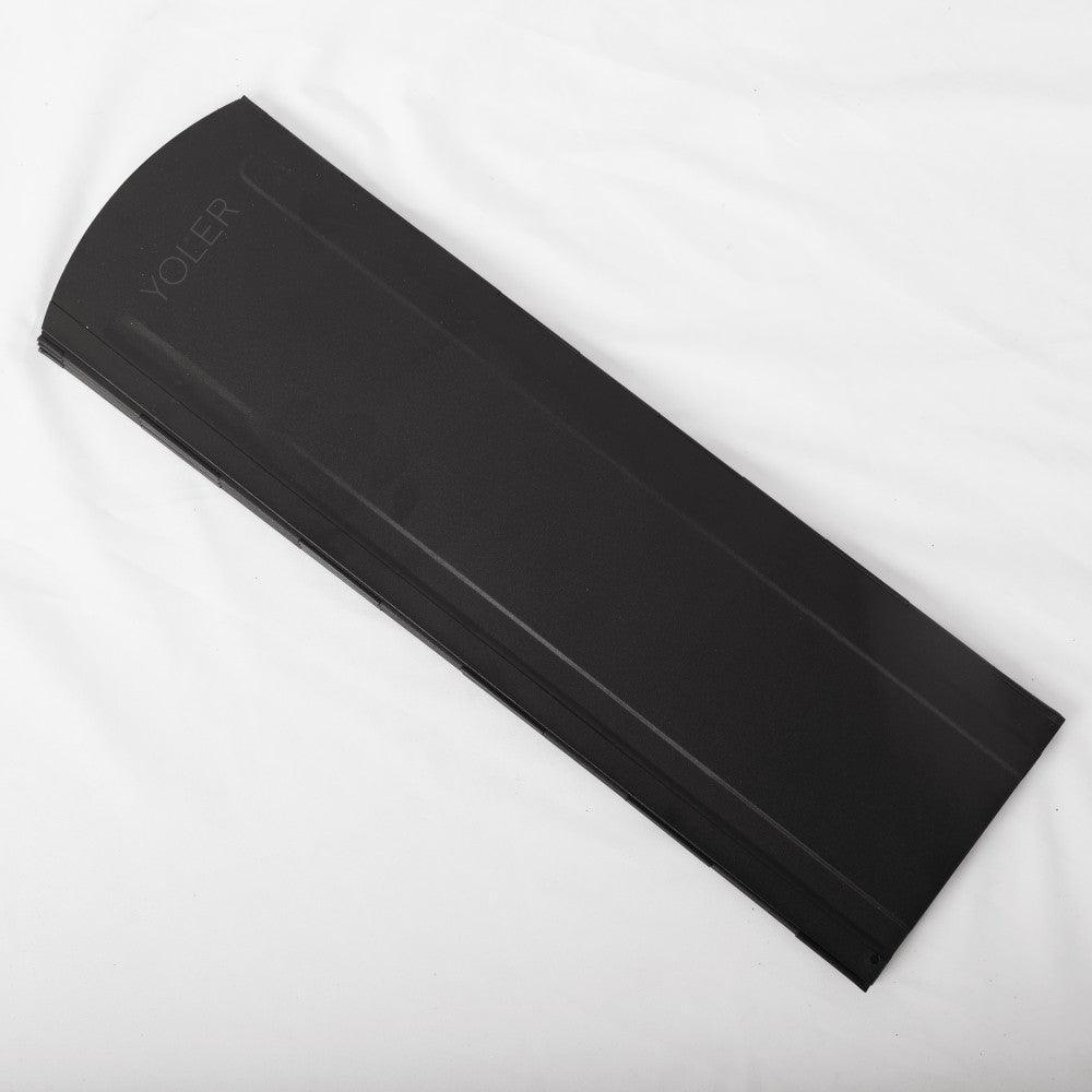 大型風除板 幅120cm高さ70cm ブラック(粉体塗装) YR - WSXXLB - Yolerhome