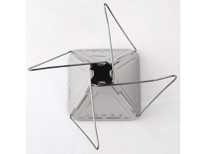 フォールディング コーヒードリッパー 焚火台型 12x12x10cm - Yolerhome