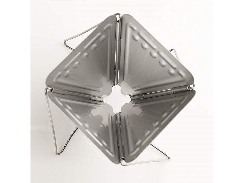 フォールディング コーヒードリッパー 焚火台型 12x12x10cm - Yolerhome