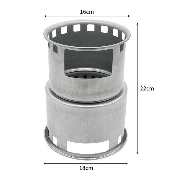 ミニ薪ストーブ 焚き火台 3～5人用 ST001 - Yolerhome