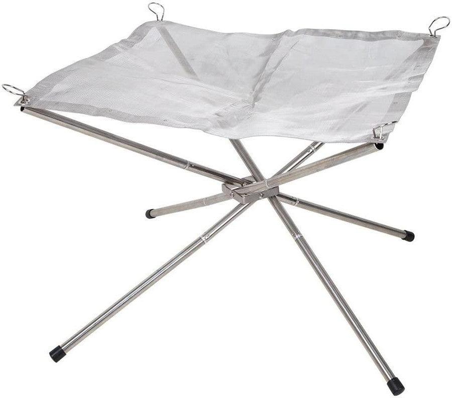 焚き火スタンド 折りたたみ式 41.5×41.5×34cm FS003 - Yolerhome