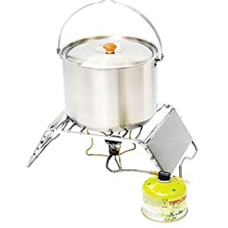 クッカースタンド 風防板付き 6段調整機能付き - Yolerhome