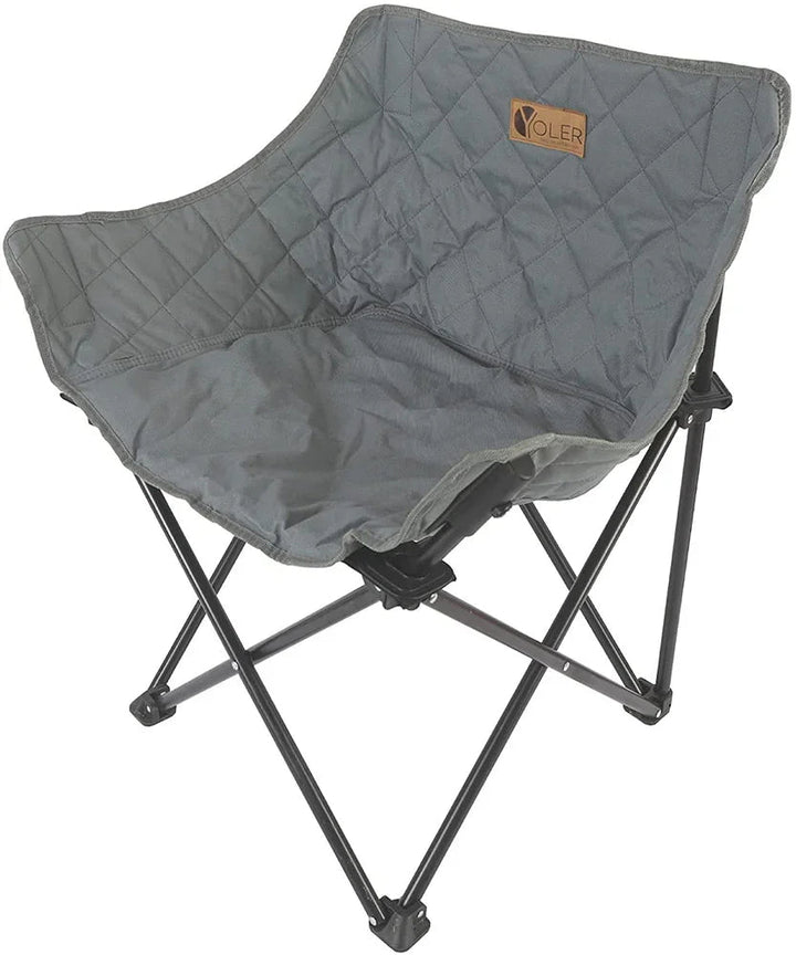 アウトドア キャンプチェア 収束型 グレー BVC003G - Yolerhome